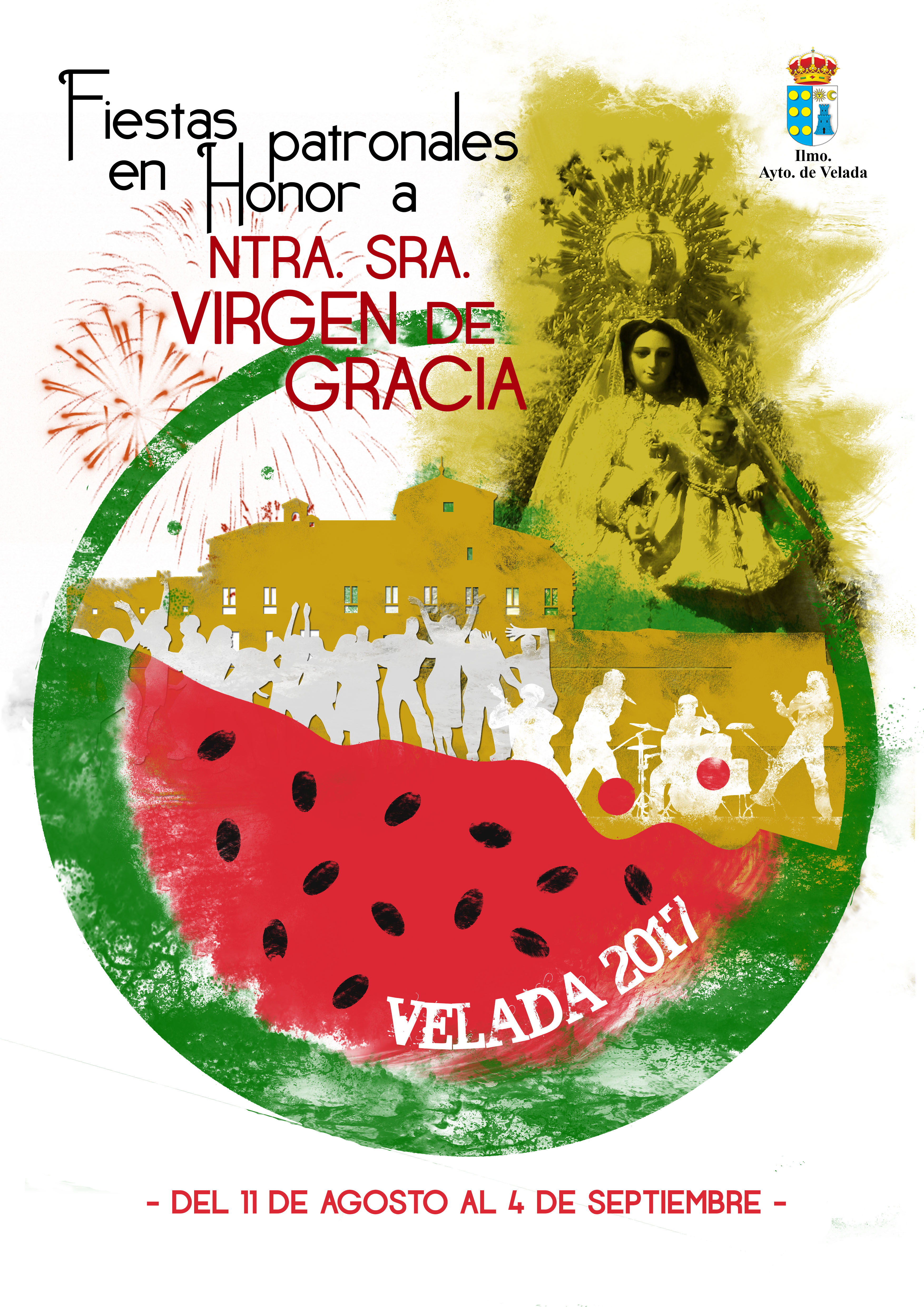 Fiestas patronales en honor a Nuestra Señora de Gracia 2017 Velada
